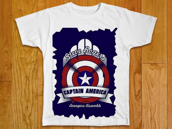 Camiseta Capitão América