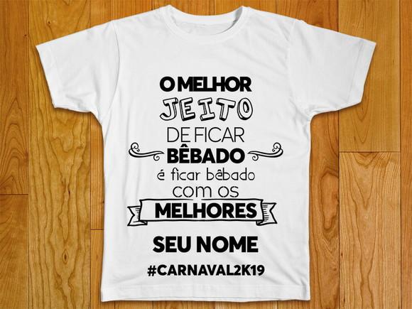 Camiseta Carnaval Personalizada