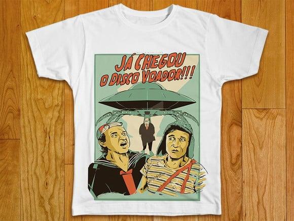 Camiseta Divertida Turma do Chaves