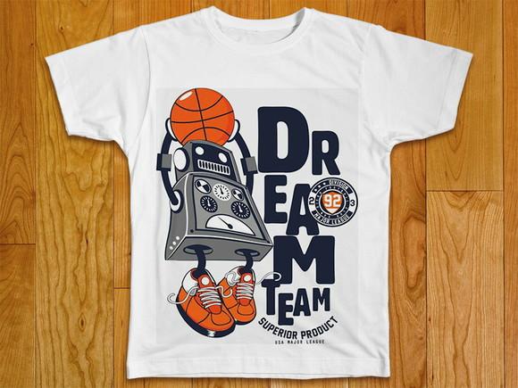 Camiseta Masculina Dream Team