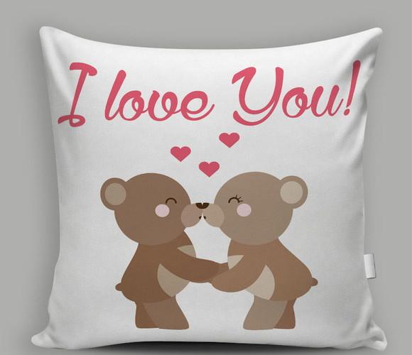 Almofada Decorativa I love You