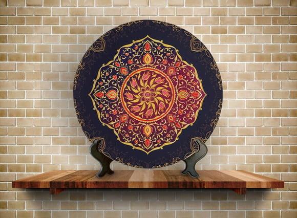 Prato Decorativo Mandala