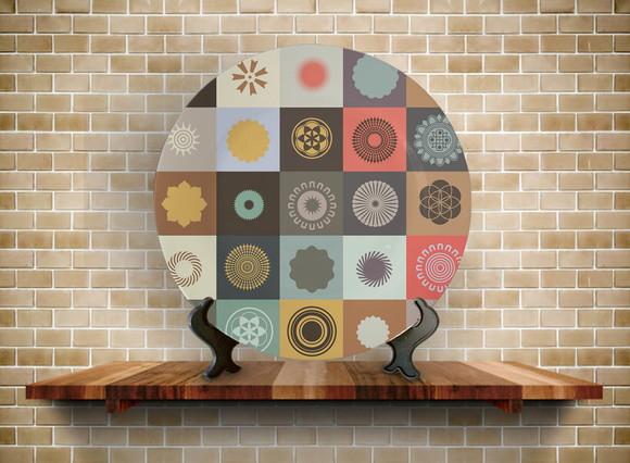 Prato Decorativo Mandala