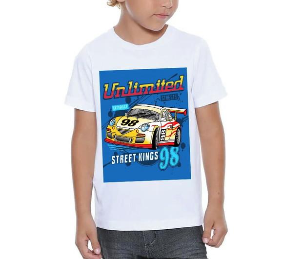 Camiseta Infantil Carro