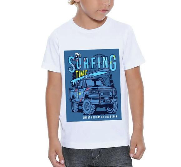 Camiseta Infantil Surfing