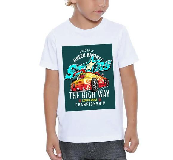 Camiseta Infantil Racing