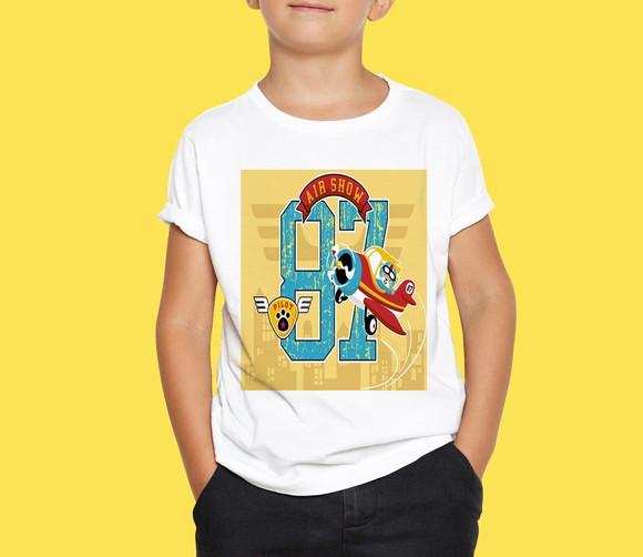 Camiseta Infantil Air Show