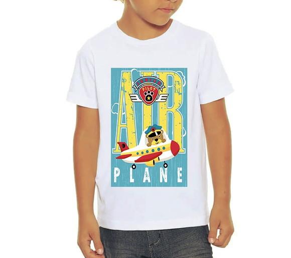Camiseta Infantil Air Plane