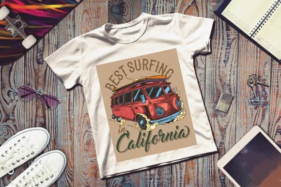 Camiseta Masculina Surfing