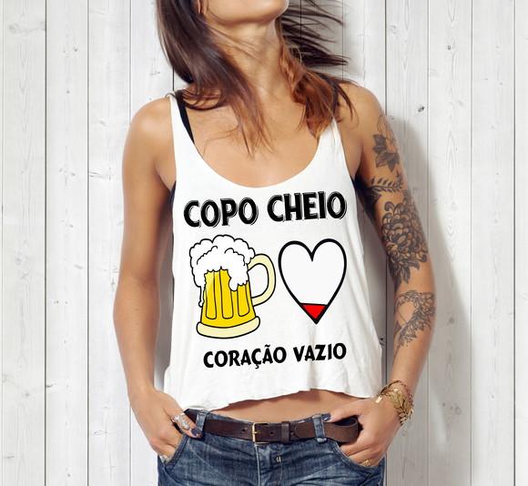 Blusa Cropped Carnaval
