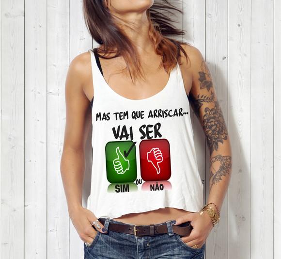 Blusa Cropped Carnaval