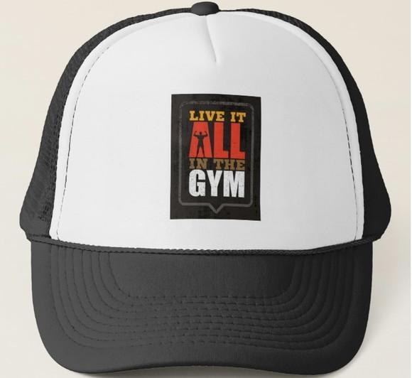 Boné Trucker Esportivo Gym
