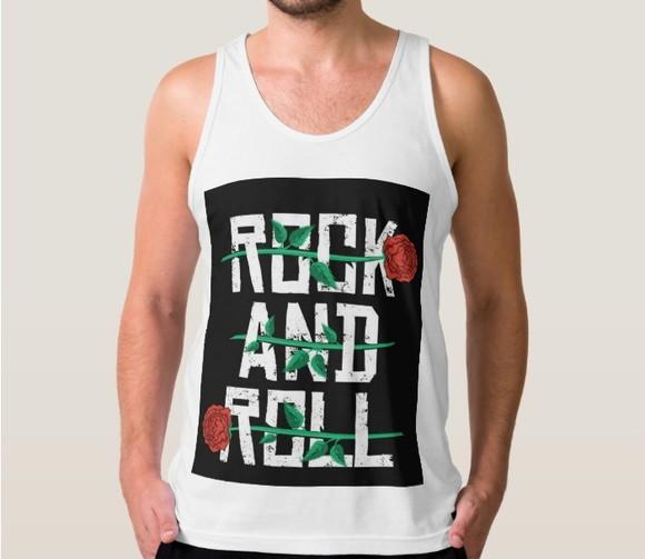 Camiseta Regata Rock and Roll