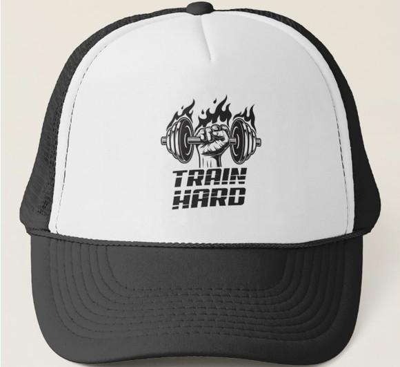 Boné Trucker Train Hard