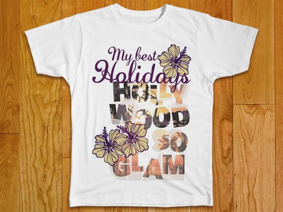 Camiseta My Best Holliday