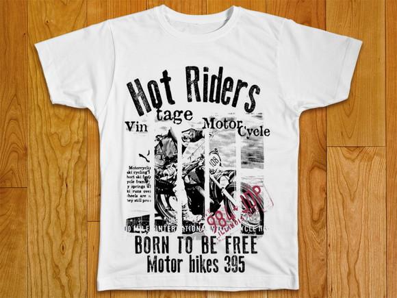Camiseta Motociclismo Hot Rides
