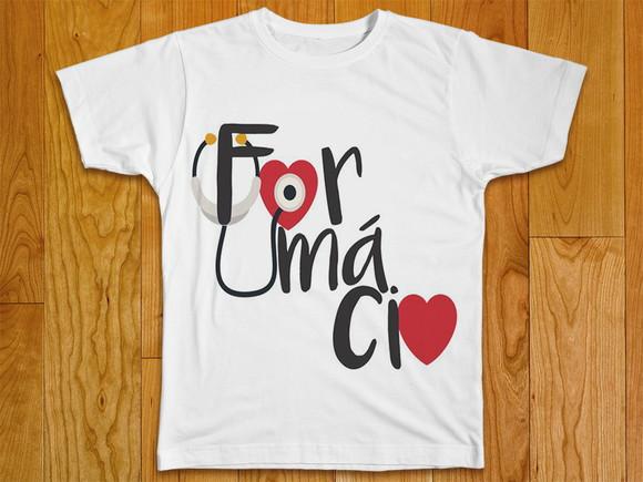 Camiseta Profissão Farmácia