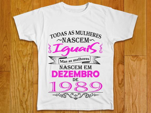 Camiseta Todas As Mulheres Nascem Iguais