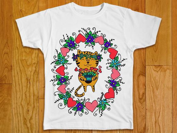 Camiseta Gatinho