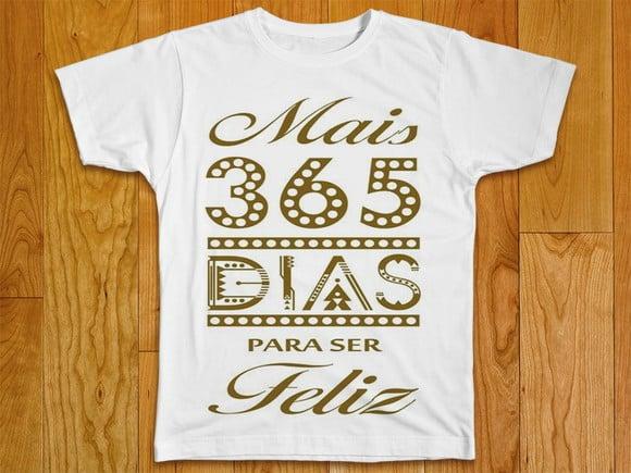 Camiseta Ano Novo