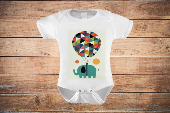 Body Infantil Elefante