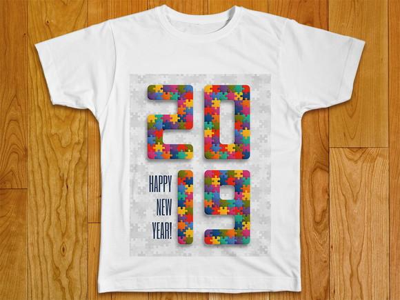 Camiseta Ano Novo