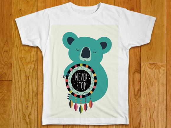 Camiseta Feminina Coala