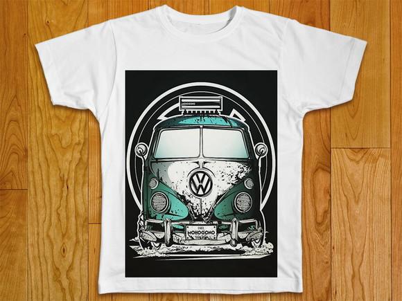 Camiseta Kombi