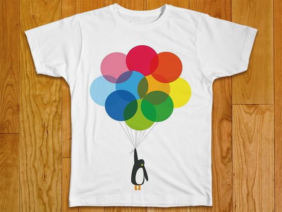 Camiseta Infantil Balões