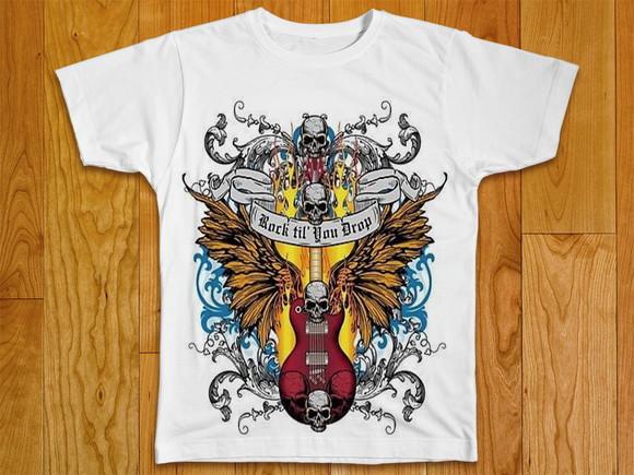 Camiseta Rock