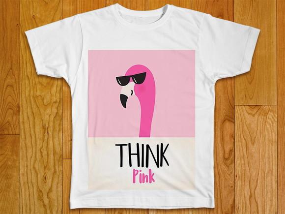Camiseta Flamingo