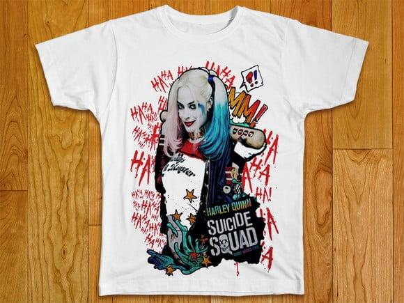 Camiseta Esquadrão Suicida