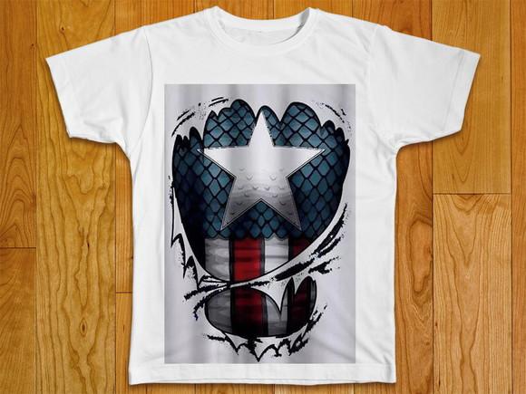 Camiseta Capitão América