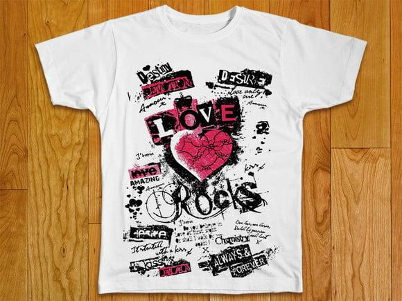 Camiseta Rock