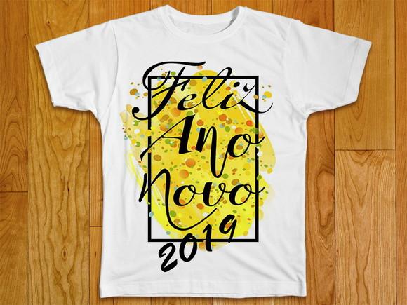 Camiseta Feliz Ano Novo