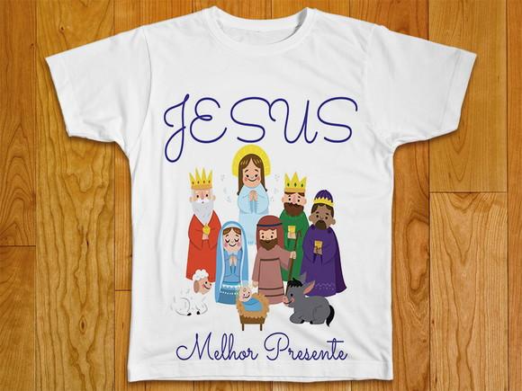 Camiseta Jesus o Melhor Presente