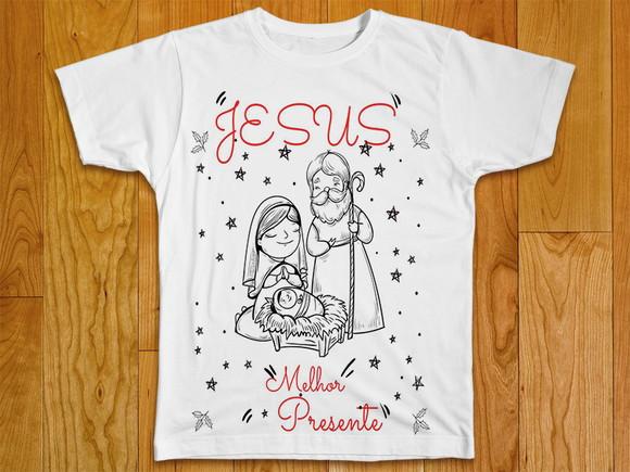 Camiseta Jesus o Melhor Presente