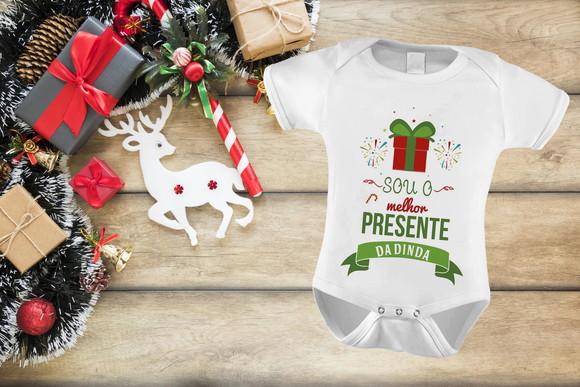 Body Infantil para o Natal