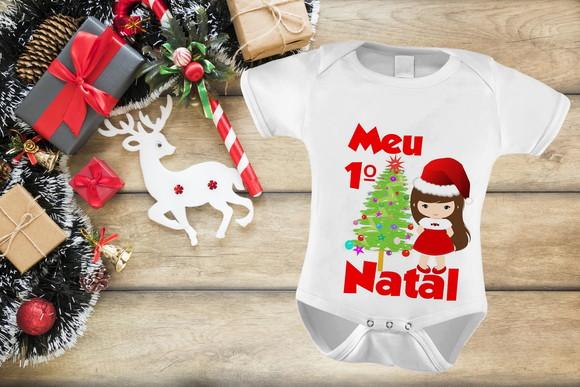 Body Infantil para o Natal