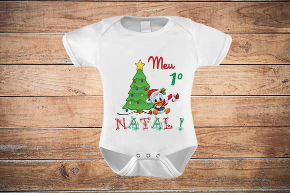 Body Infantil Meu Primeiro Natal