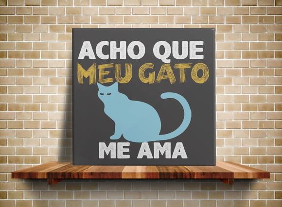 Azulejo Decorativo Gato