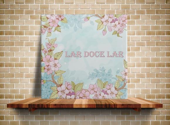 Azulejo Decorativo Lar Doce Lar