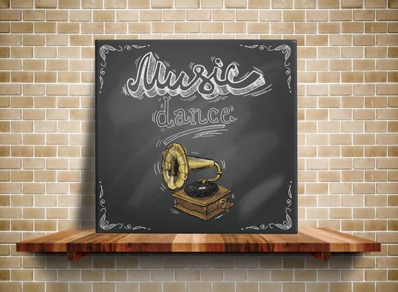 Azulejo Decorativo Musica