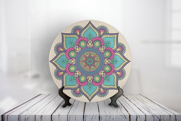 Prato Decorativo Mandala