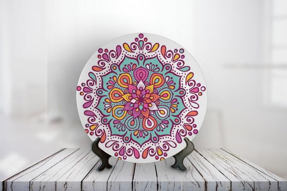 Prato Decorativo Mandala