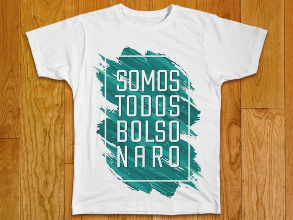 Camiseta Somos Todos Bolsonaro