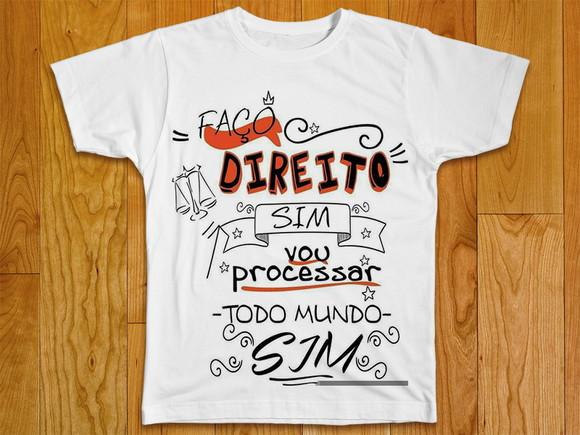 Camiseta Profissão Direito