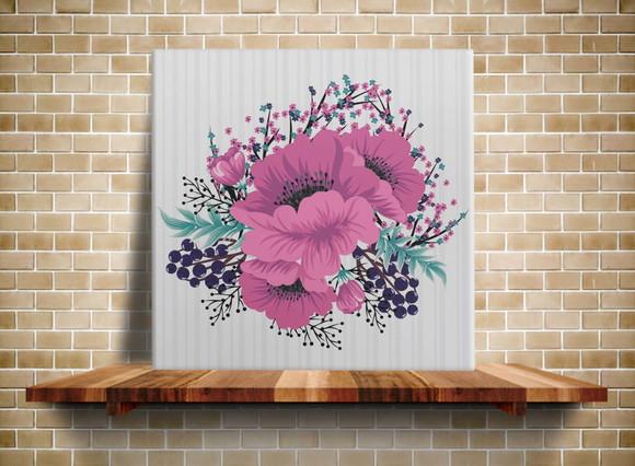 Azulejo Decorativo Floral