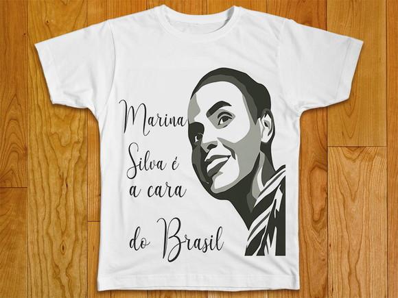 Camiseta Marina Silva