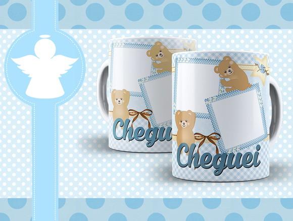 Caneca Porcelana Batizado